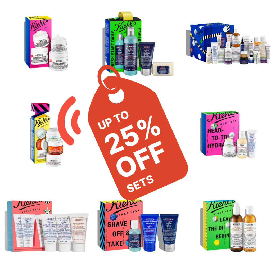 Kiehl’s Rewards Members get exclusive savings up to 25% on holiday sets and a FREE 8-piece gift with $100+ orders! Sign in to unlock these amazing perks today. | Mirmigi