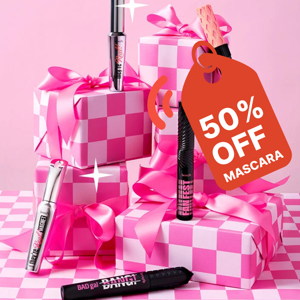 Get 50% off Benefit Cosmetics’ best-selling mascaras, including BADgal BANG! and Roller Lash, with code LASHLOVE. Plus, enjoy free shipping with code FREESHIP. Don’t miss this 2-day exclusive offer! | Mirmigi