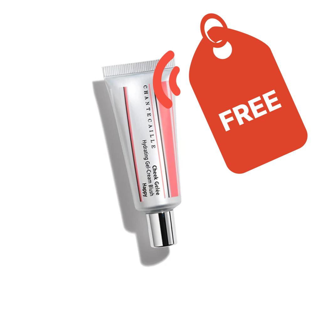 Celebrate Day 4 of Chantecaille’s 12 Days of Beauty Delights! Receive a free Cheek Gelée in Happy with your Future Skin Gel Foundation purchase using code HAPPY. | Mirmigi