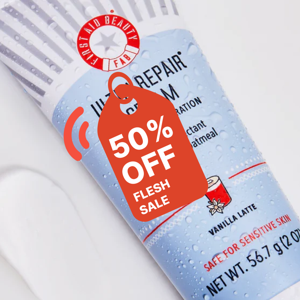 Don’t miss First Aid Beauty’s Flash Sale—save up to 50% on select products! No code needed. Offer ends December 11, 2024. Shop now for glowing skin! | Mirmigi