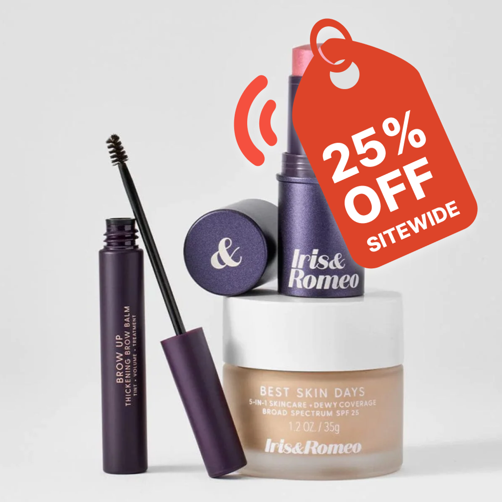 Celebrate Black Friday with Iris&Romeo! Enjoy 25% off sitewide on luxurious makeup and skincare (excludes sets) and get a free Dr. Idriss Deluxe Soft Wash Gift with purchases over $100. | Mirmigi