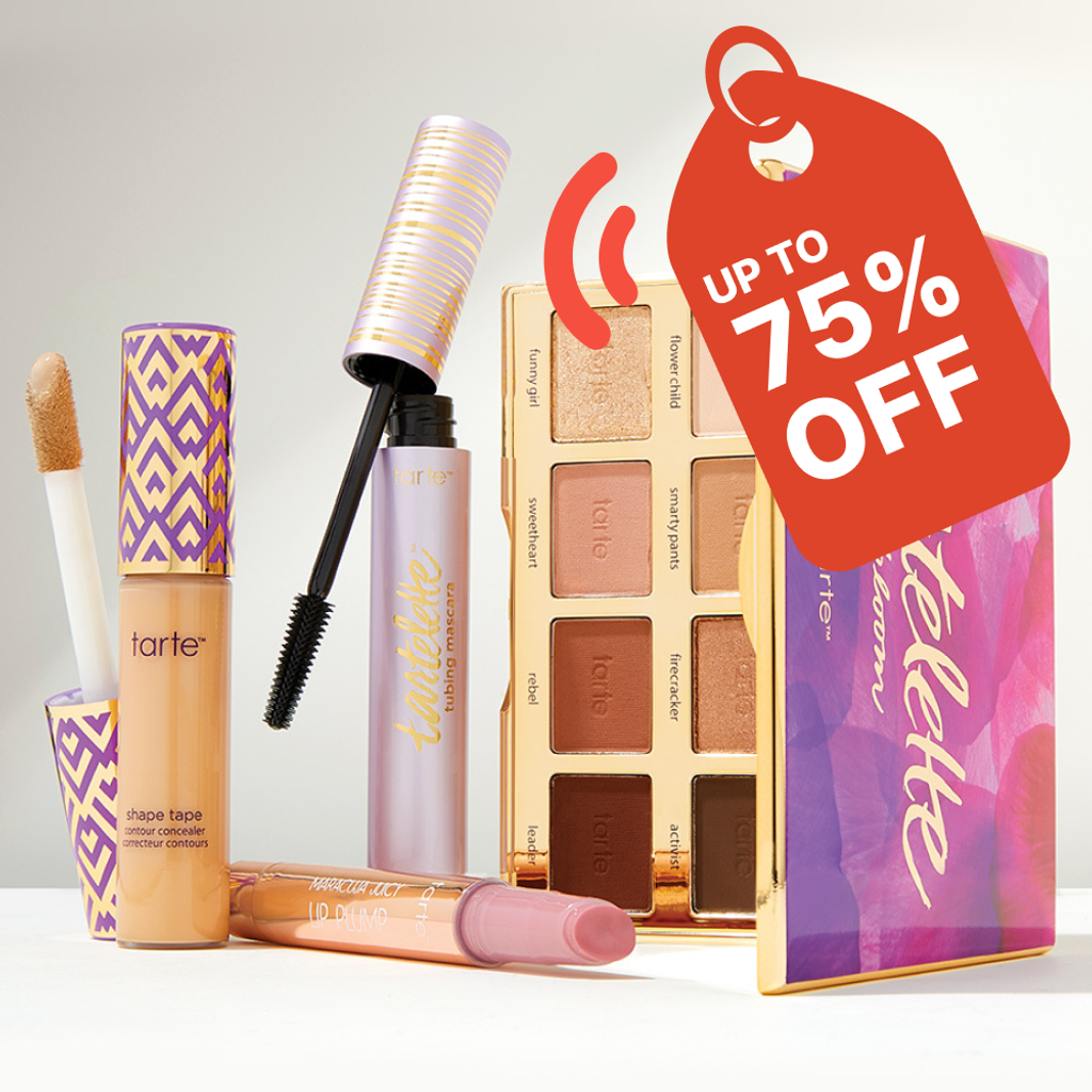 Shop Tarte Cosmetics’ up to 75% off sale and save big on beauty must-haves. No promo code needed—prices are marked! | Mirmigi