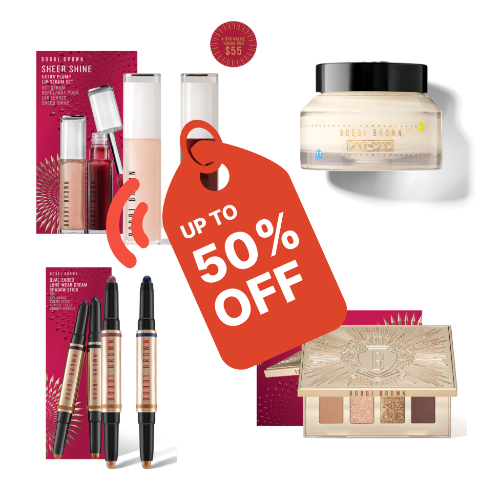 Celebrate the season with Bobbi Brown’s up to 50% off holiday beauty! Perfect for gifting or treating yourself. Offer valid while supplies last. | Mirmigi