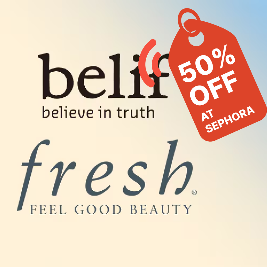 Save big on Day 2 of Sephora’s Skincare Daily Deals! Enjoy 50% off Fresh and Belif skincare essentials, including cleansers, serums, and moisturizers. Don’t miss these limited-time offers! | Mirmigi