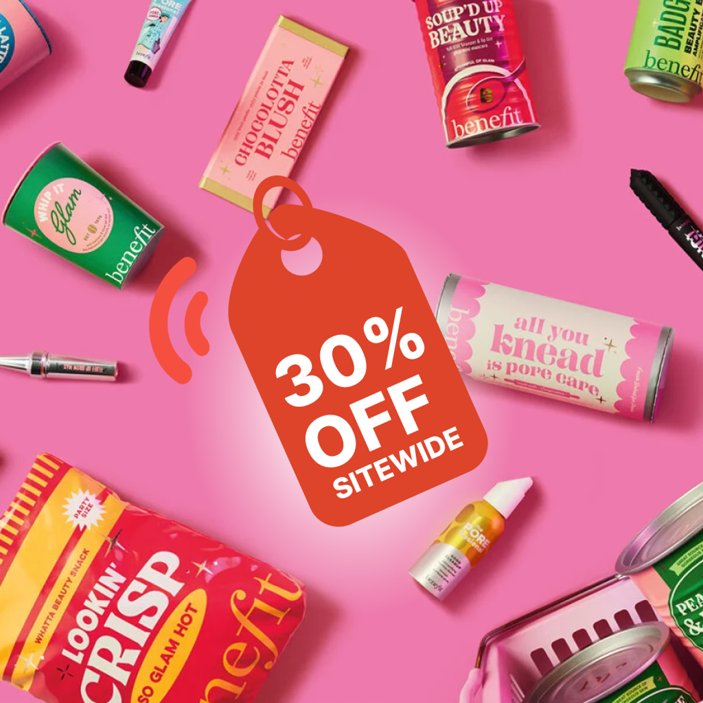 Benefit Cosmetics’ Black Friday 2024 sale is here! Enjoy 30% off sitewide and free shipping on all orders. Use code BF30 at checkout to save big on your favorite beauty products. Hurry, these deals won’t last long! | Mirmigi
