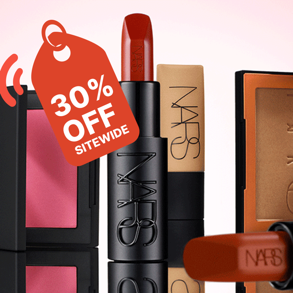 Shop the NARS Cyber Event and save big! Enjoy 20% off sitewide, 25% off on orders $75+, or 30% off on orders $100+. Use code CYBER at checkout! | Mirmigi