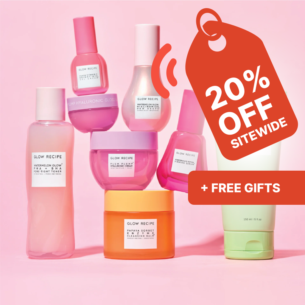 Glow Recipe Cyber Week Sale: 20% off sitewide. Use code CYBER20. Free Avocado Serum on $100+ orders and Avocado Serum + Watermelon Night Treatment on $150+. | Mirmigi