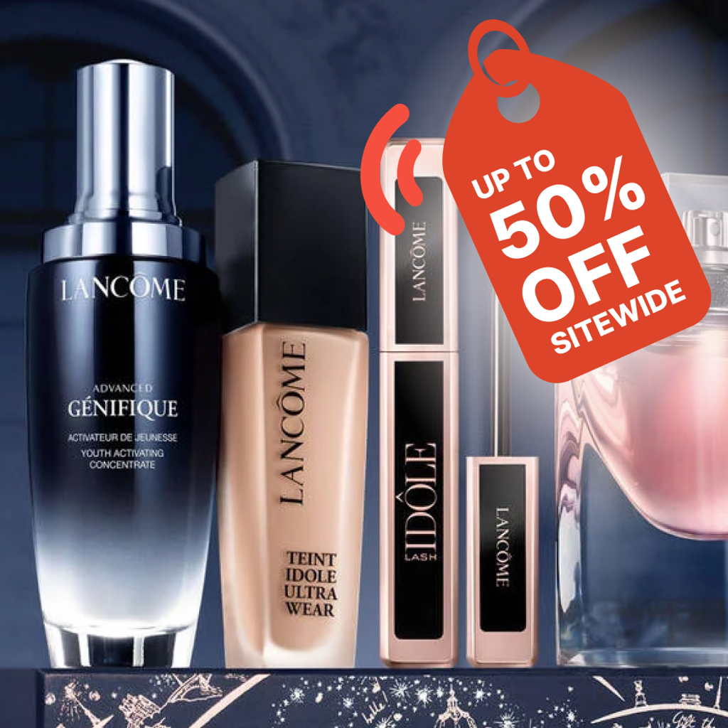 Shop Lancôme’s Black Friday sale with up to 50% off sitewide! Enjoy 50% off select items and 30% off nearly everything else | Mirmigi