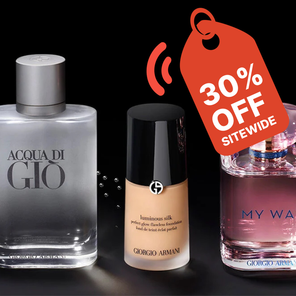 Shop Armani Beauty’s Black Friday sale and enjoy 30% off sitewide with code BF30, up to 50% off Last Chance pieces, luxury Armani/Prive gifts, free shipping on $75+ orders, and exclusive VIP perks. | Mirmigi