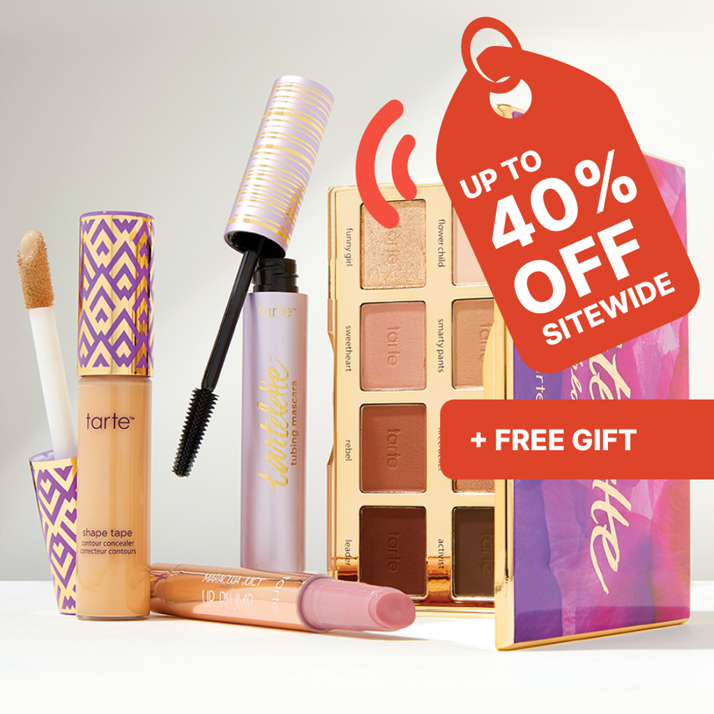 Save big this Black Friday with Tarte Cosmetics! Enjoy 40% off as a Tarte Perks member (free to join) or 30% off for everyone. Use code CYBERSZN. Get a free Juicy Lips gift on orders $65+. Offer ends 11/30! | Mirmigi