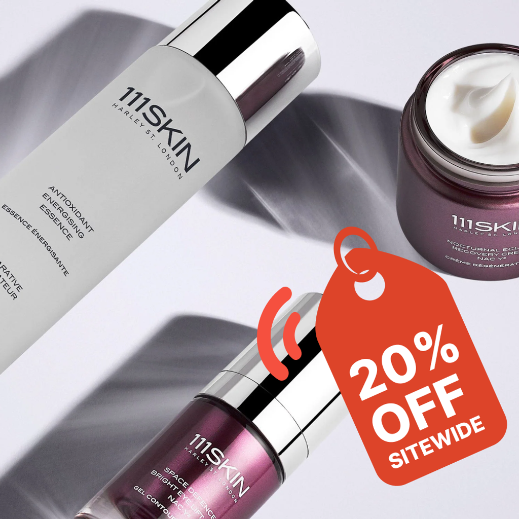 Shop 111Skin’s Black Friday sale: 20% off sitewide with $130+ spend and a free gift for orders over $400. Valid through 12/3/2024, while stocks last. | Mirmigi